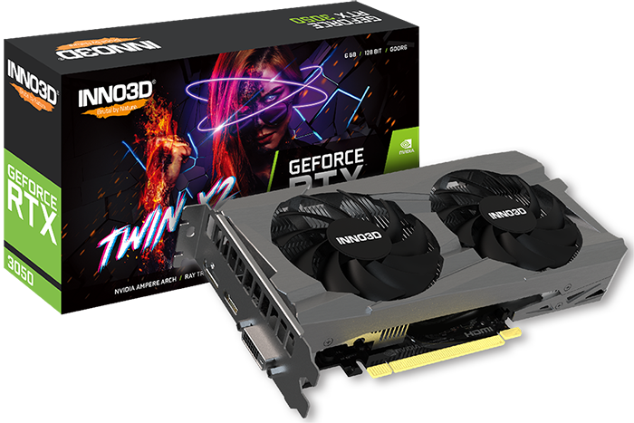 チップ種類(NVIDIA):GeForce RTX 3050のグラフィックボード・ビデオ 